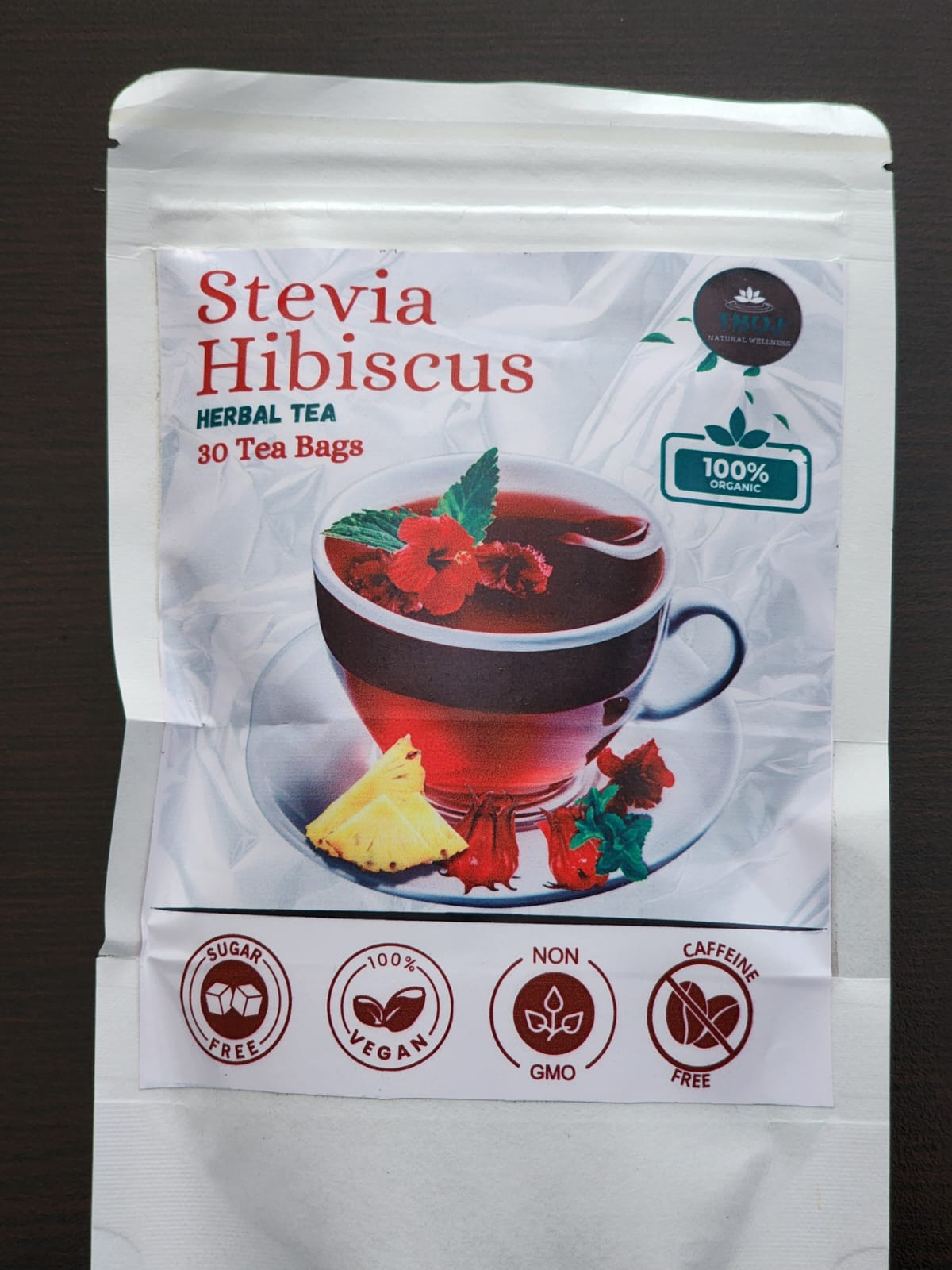 TBOJ Stevia 100% Natural Herbal Tea – Helps Lower Bad Cholesterol and Reduces Blood Sugar